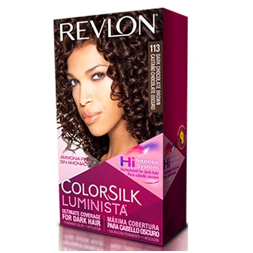Thuốc nhuộm tóc Revlon ColorSilk Luminista Intense, 113 Dark Chocolate Brown