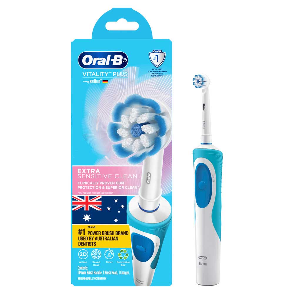 Bàn chải máy Oral-B Vitality Plus - Extra Sensitive Clean