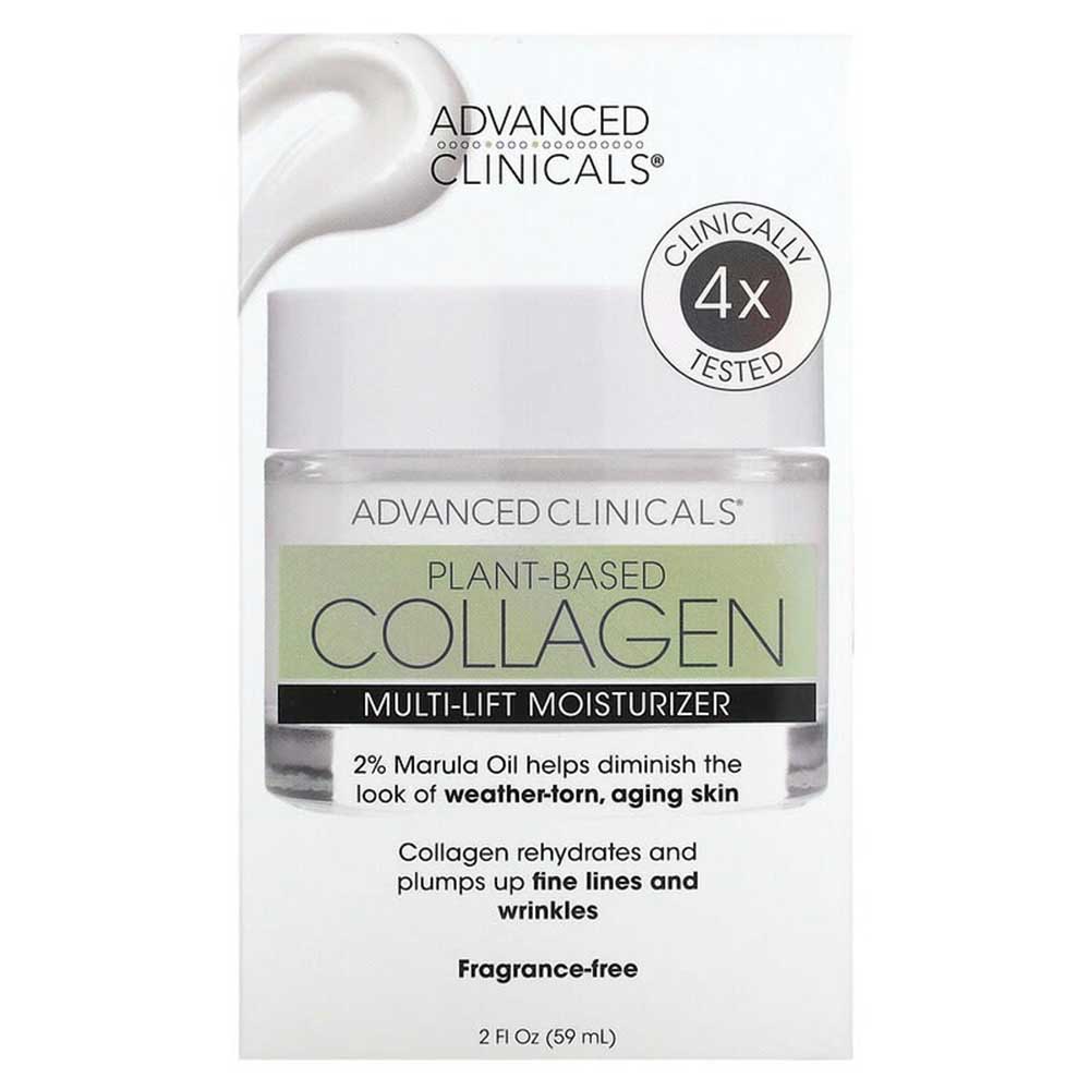 Advanced Clinicals Collagen Multi-Lift Face Gel Cream, 59ml