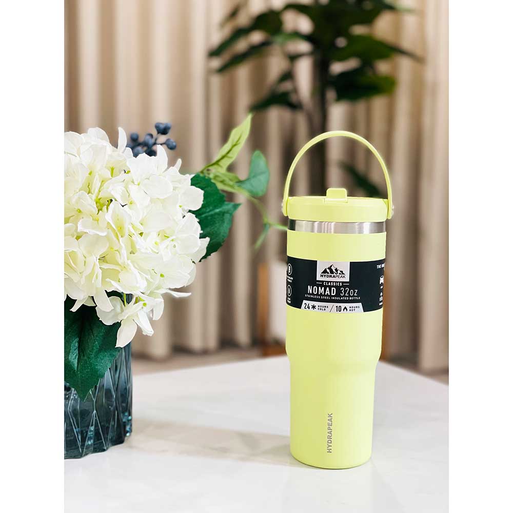 Bình giữ nhiệt Hydrapeak Nomad Bottle With Handle And Straw Lid - Citrus, 946ml