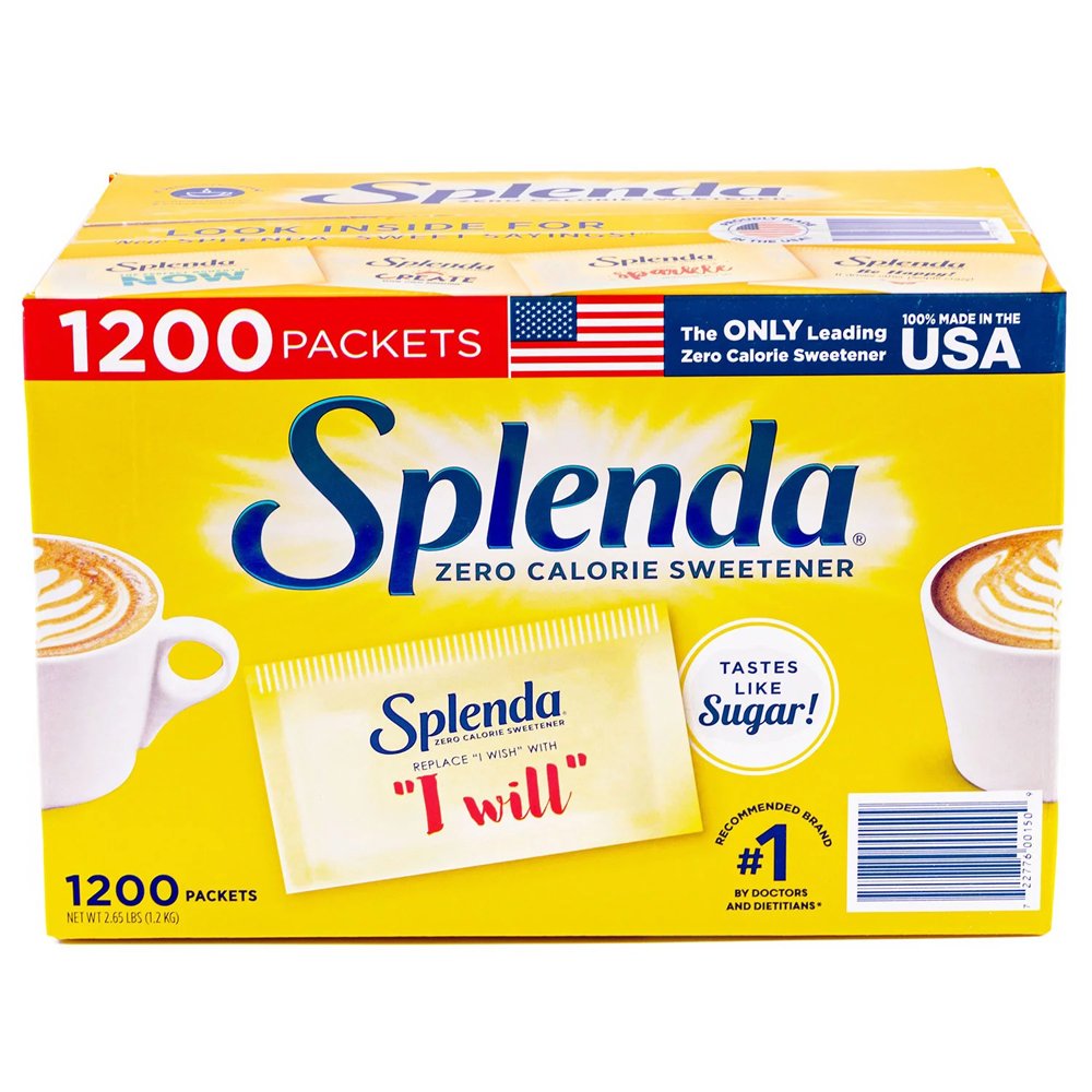 Đường kiêng Splenda Zero Calorie Sweetener, 1200 gói