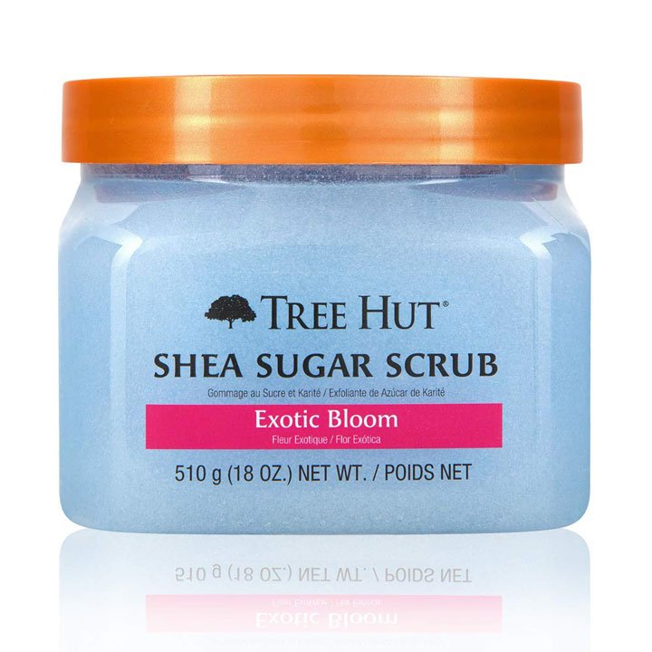 Tẩy tế bào chết Tree Hut Shea Sugar Scrub - Exotic Bloom, 510g - Shop Mùa Xuân
