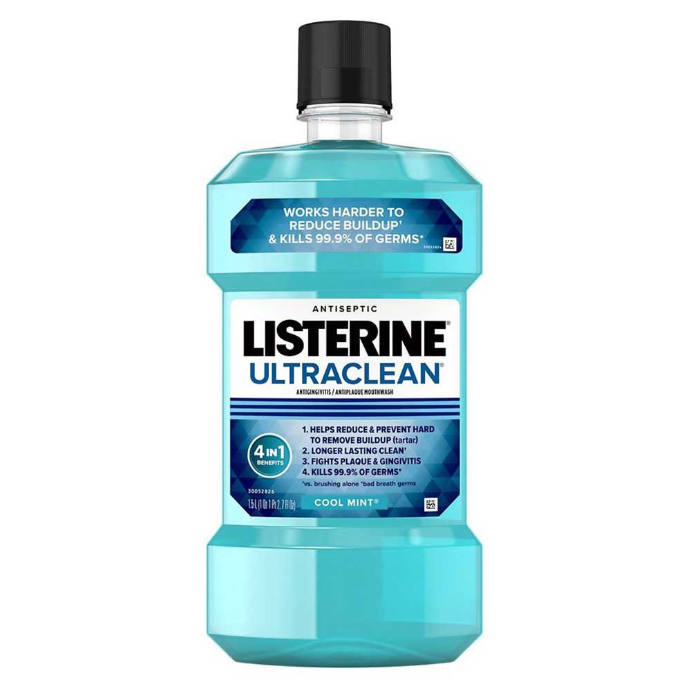 Nước súc miệng Listerine Ultraclean - Cool Mint, 1.5L