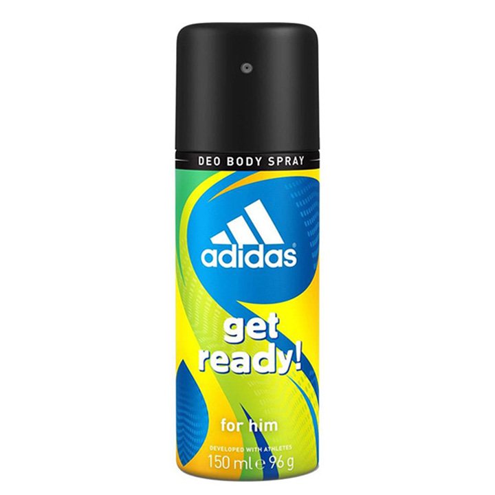 Xịt khử mùi Adidas Get Ready for Him, 150ml