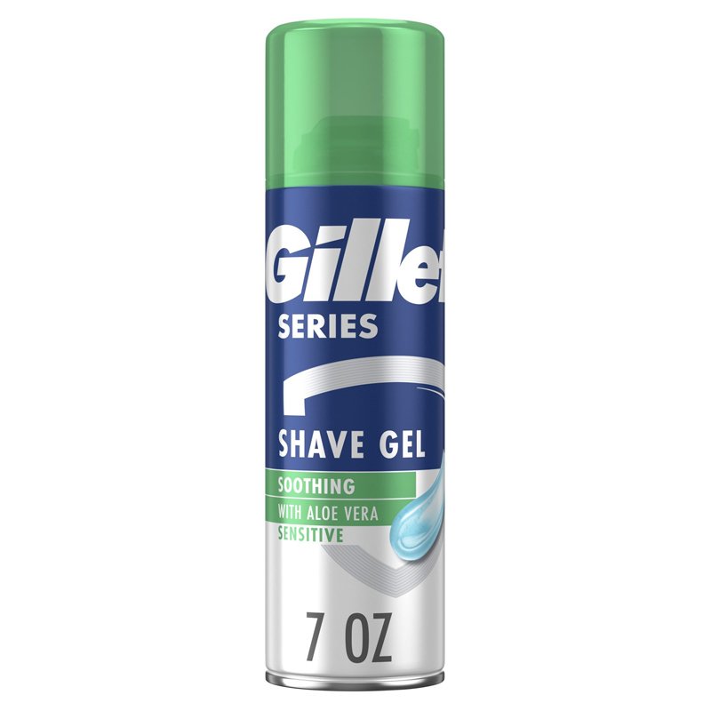 Gel cạo râu Gillette Series 3x Sensitive, 198g