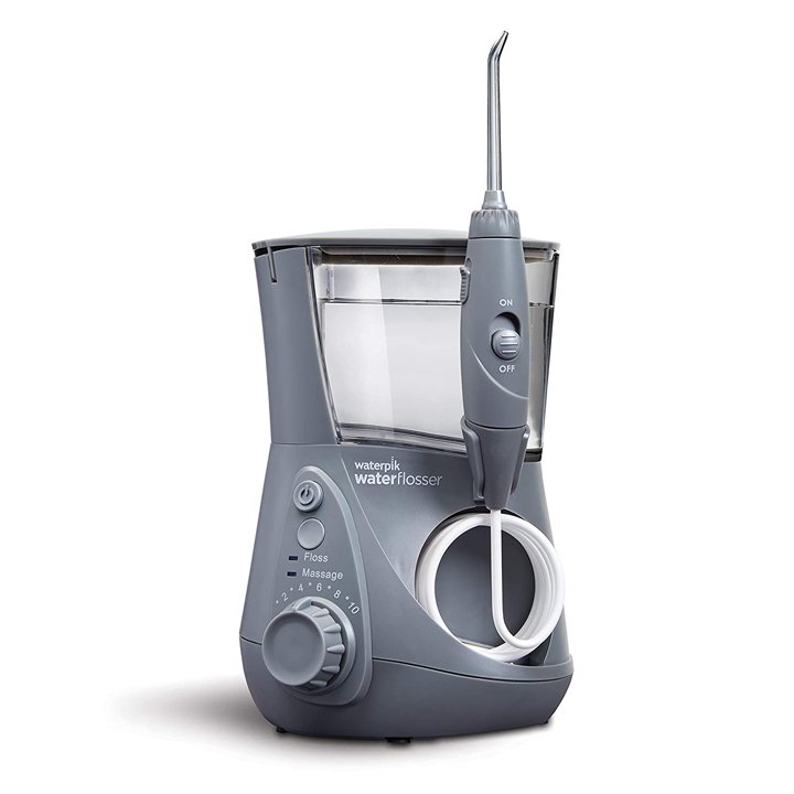 Máy tăm nước Waterpik WP-667 Water Flosser Aquarius Professional, Grey