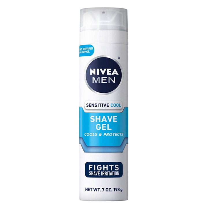 Gel cạo râu Nivea Men Sensitive Cool, 198g