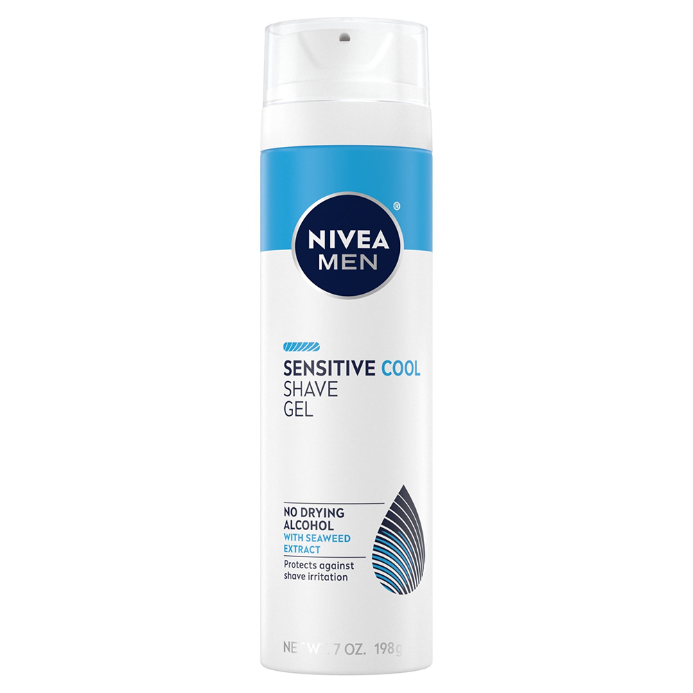Gel cạo râu Nivea Men Sensitive Cool, 198g