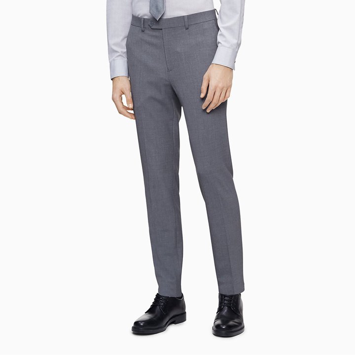 Quần Calvin Klein Slim Fit Pants - Heather Grey, 31W x 32L