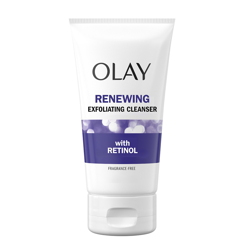 Rửa mặt Olay Renewing Exfoliating Cleanser with Retinol, 150ml