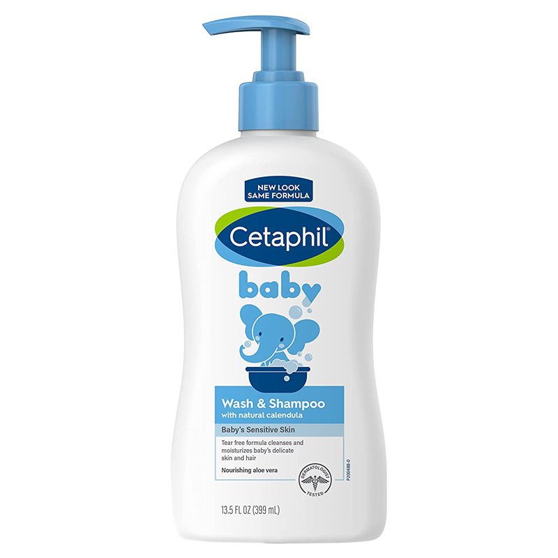 Tắm gội bé Cetaphil Baby with Organic Calendula, 399ml