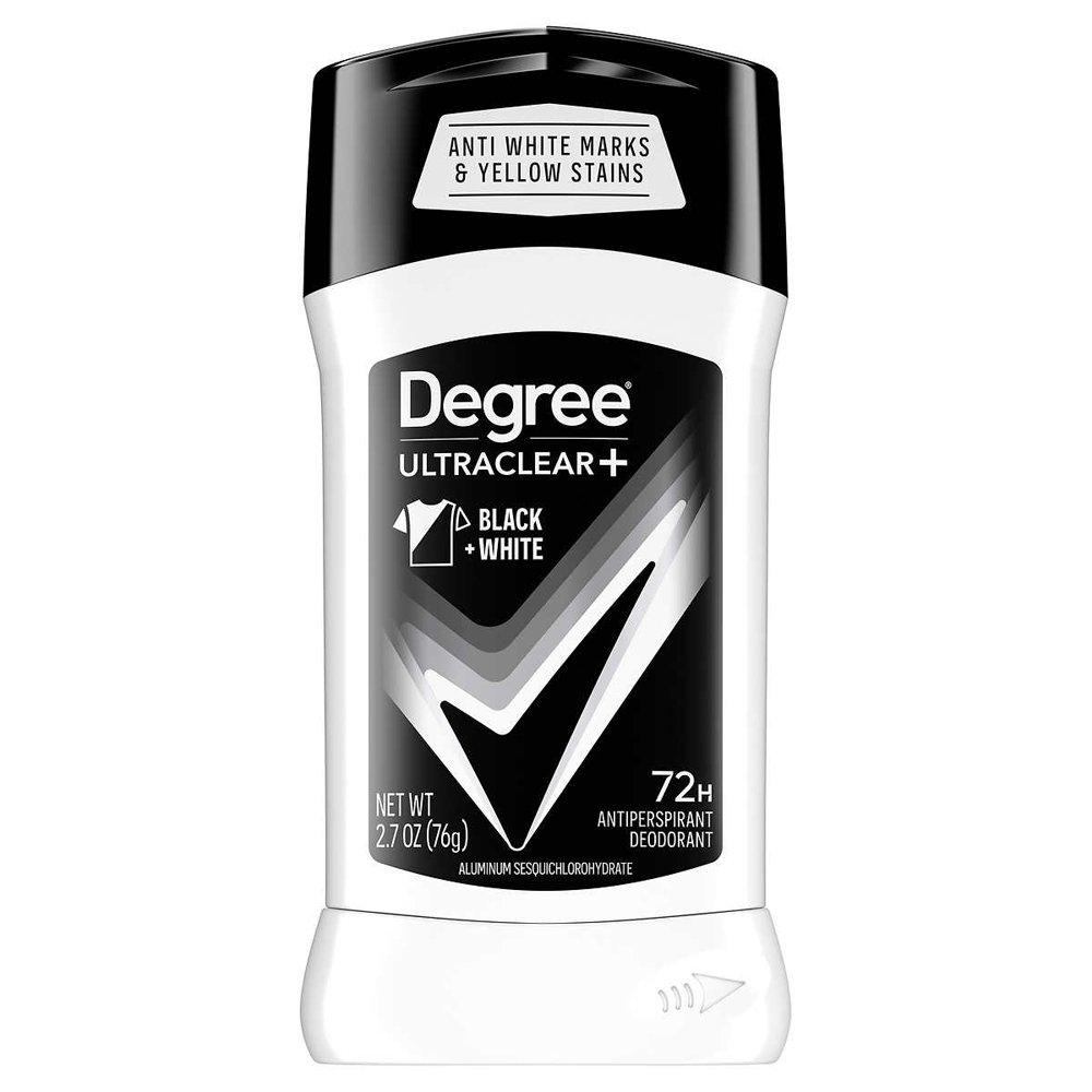 Khử mùi Degree Men Ultraclear Black + White, 76g