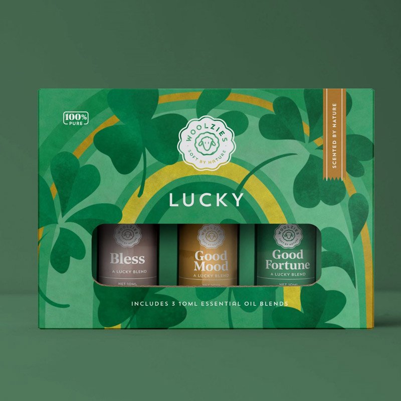 Tinh dầu thơm Woolzies Lucky Collection, 3 x 10ml