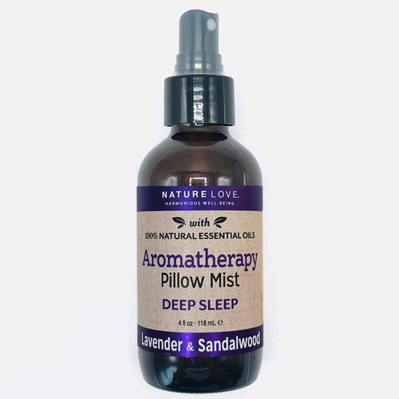 Xịt thơm gối Nature Love Aromatherapy Deep Sleep - Lavender & Sandalwood, 118ml