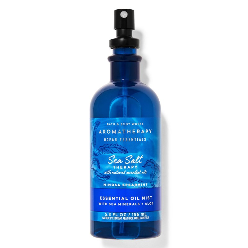 Xịt thơm Bath & Body Works Aromatherapy - Sea Salt Therapy, 156ml