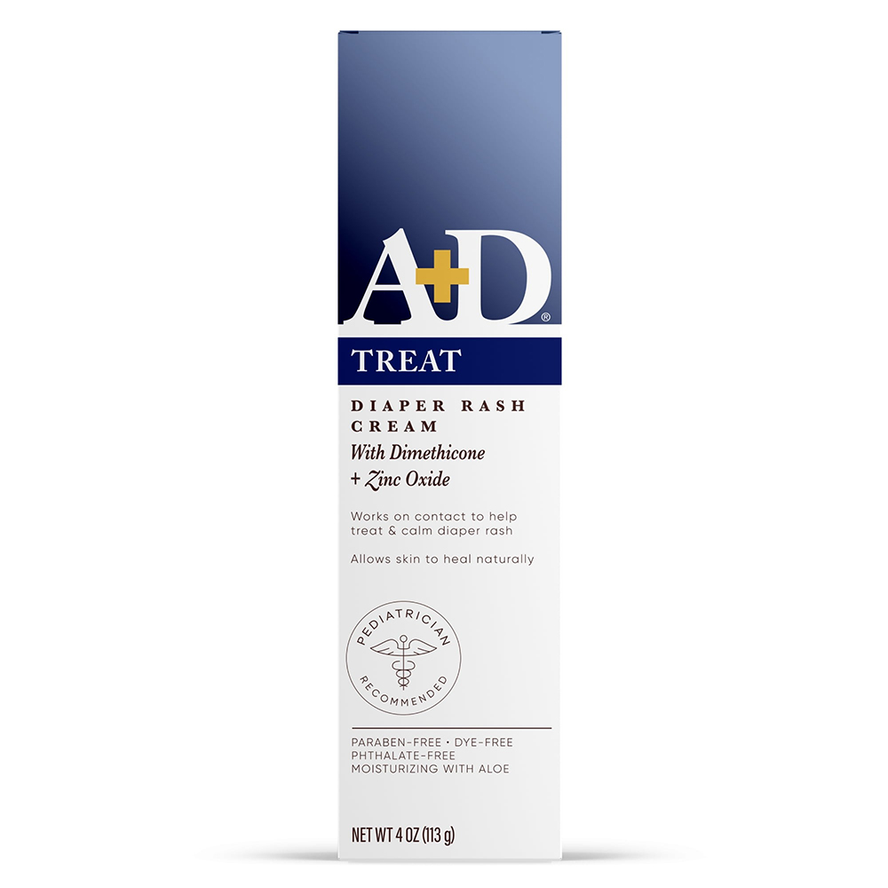 Kem trị hăm tã A+D Treat Diaper Rash Cream, 113g