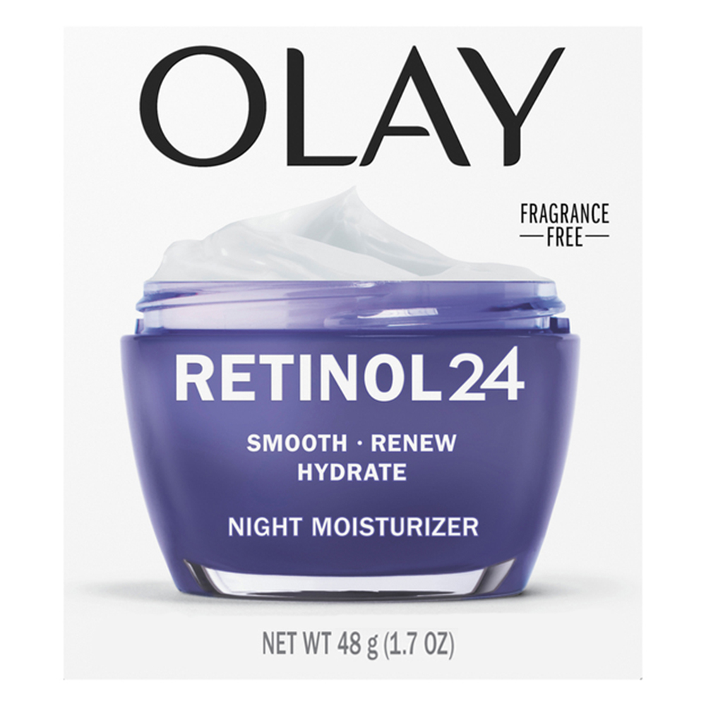 Kem dưỡng Olay Regenerist Retinol24 + Peptide Night Moisturizer, 48g