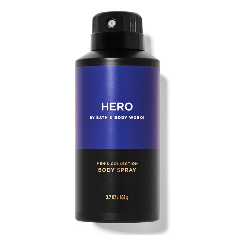 Xịt khử mùi toàn thân Bath & Body Works Men's Collection - Hero, 104g