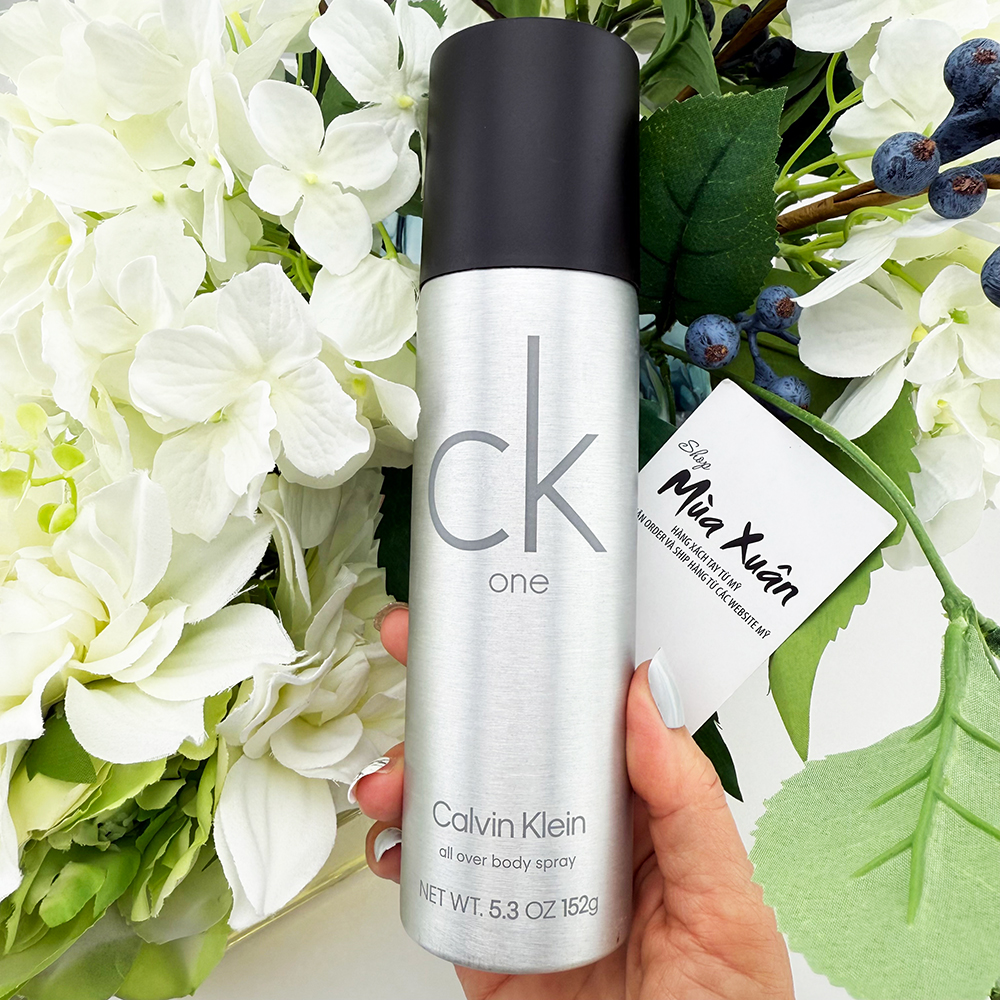 Xịt thơm toàn thân Calvin Klein One, 152g