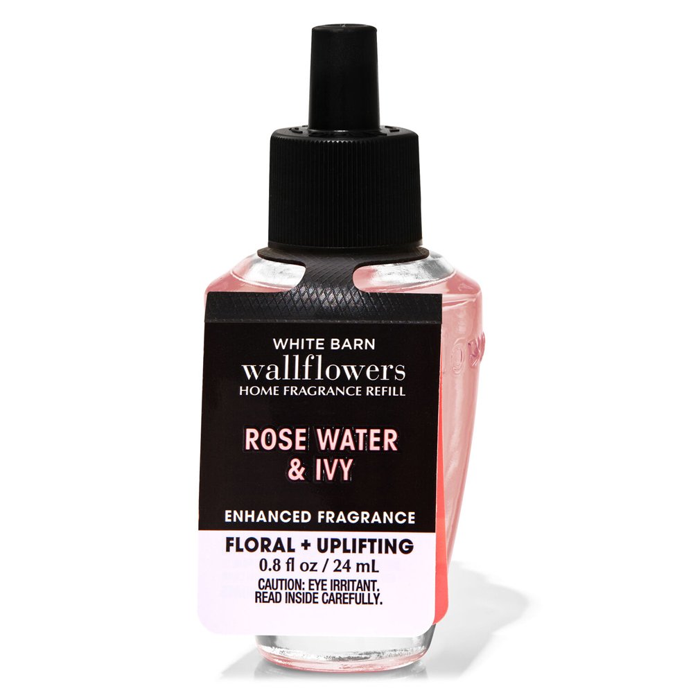 Tinh dầu thơm phòng Bath & Body Works White Barn Rose Water & Ivy, 24ml