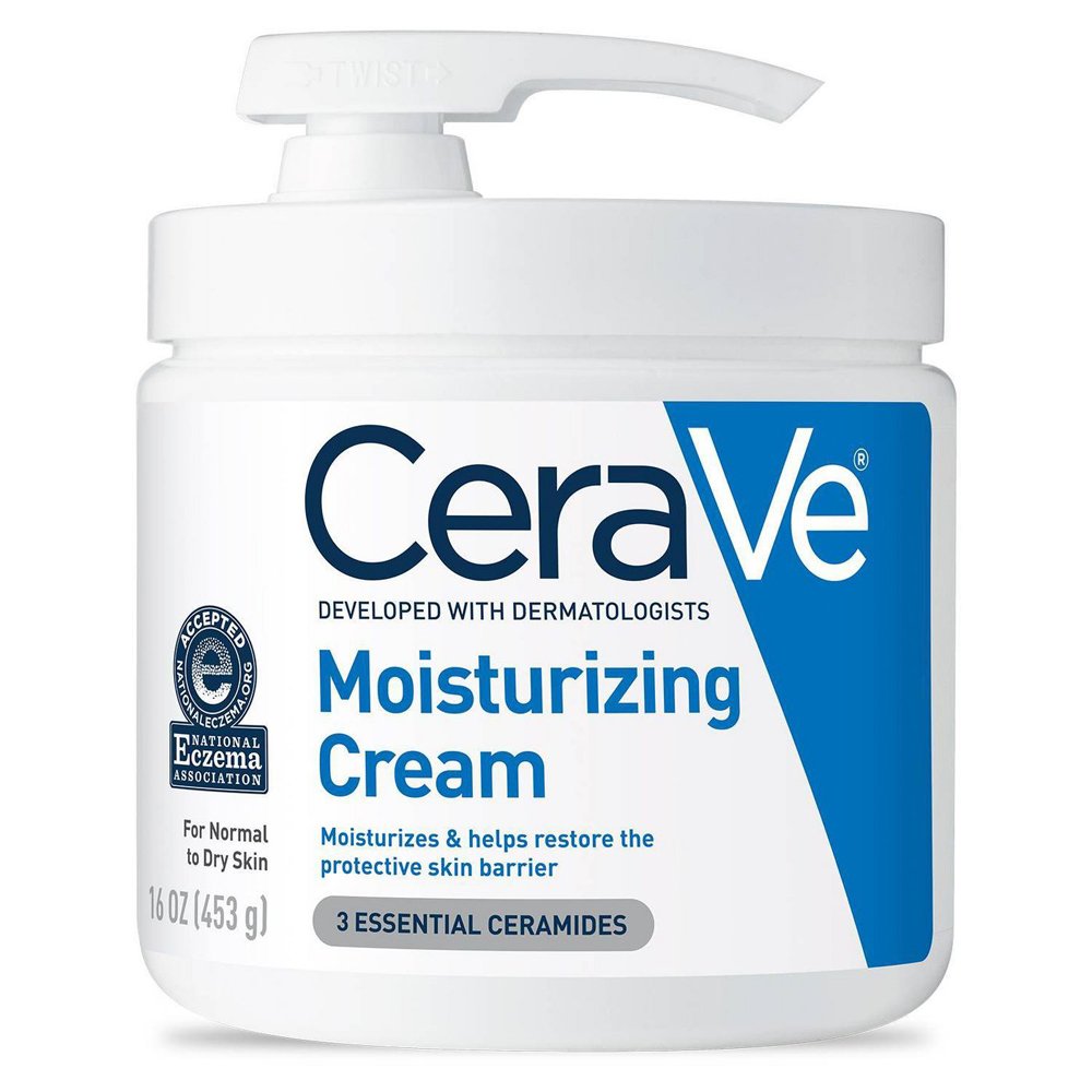 Kem dưỡng ẩm CeraVe Moisturizing Cream with Pump, 453g