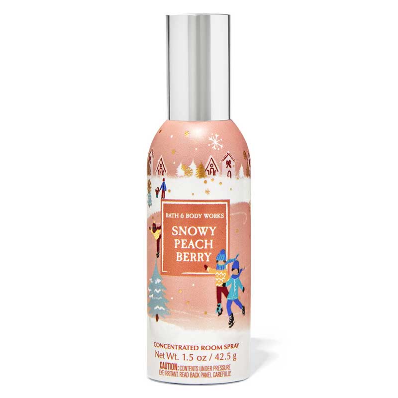 Xịt thơm phòng Bath & Body Works - Snowy Peach Berry, 42.5g