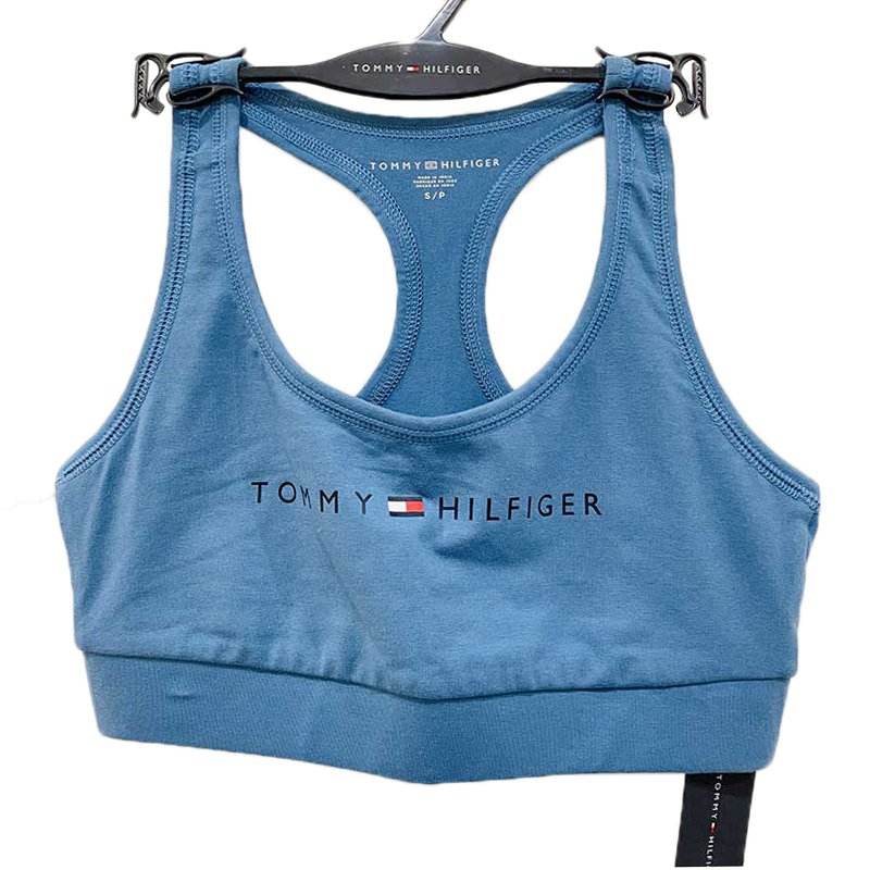 Áo Tommy Hilfiger Racerback Scoop Neck Bralette - Blue, XS