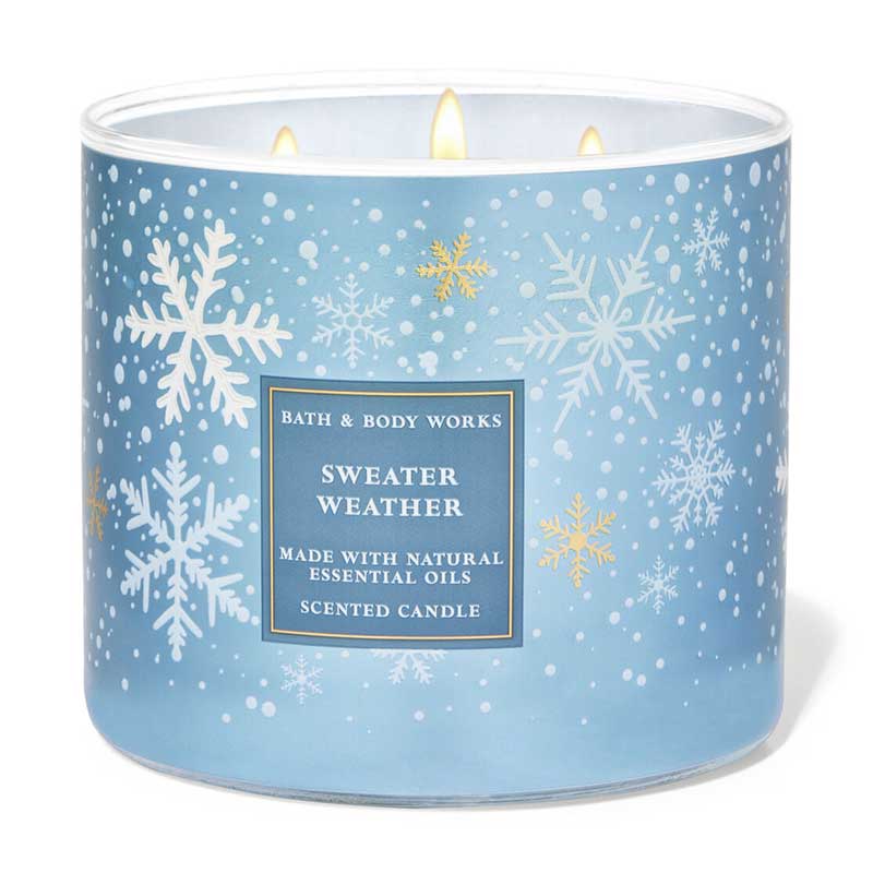 Nến thơm Bath & Body Works Sweater Weather, 411g