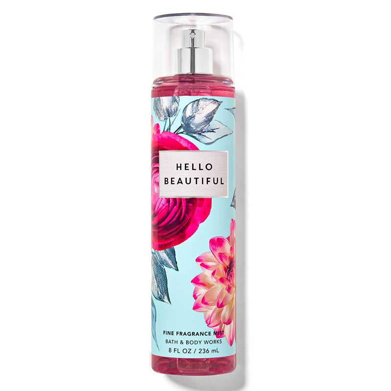 Xịt thơm toàn thân Bath & Body Works - Hello Beautiful, 236ml