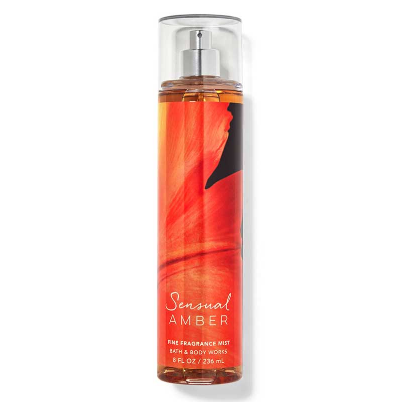 Xịt thơm toàn thân Bath & Body Works - Sensual Amber, 236ml