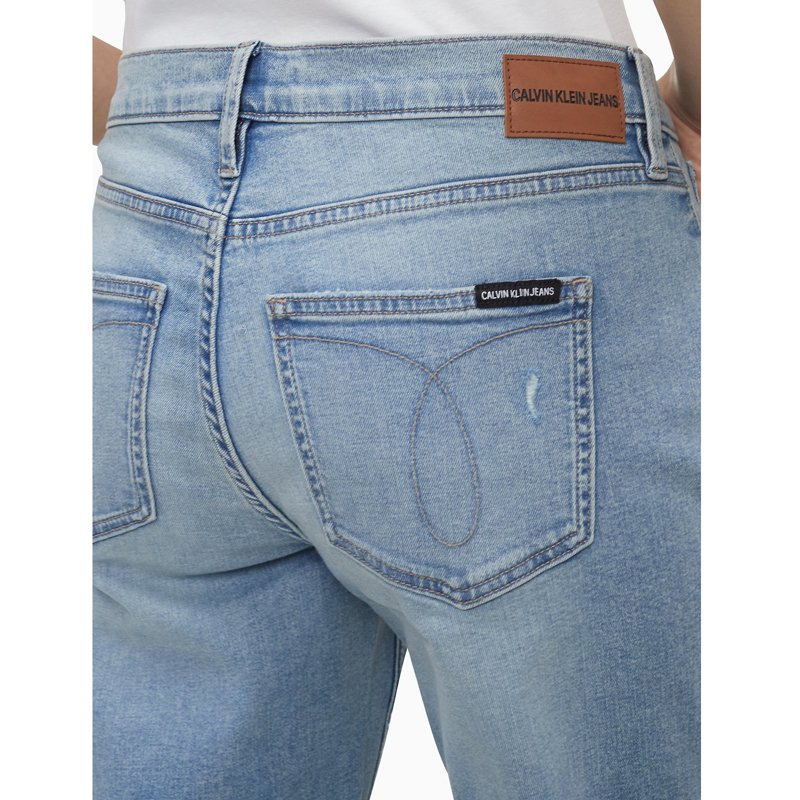 Quần Calvin Klein Jeans Boyfriend Slim Fit Mid Rise Distressed Jeans, Size  27 - Shop Mùa Xuân