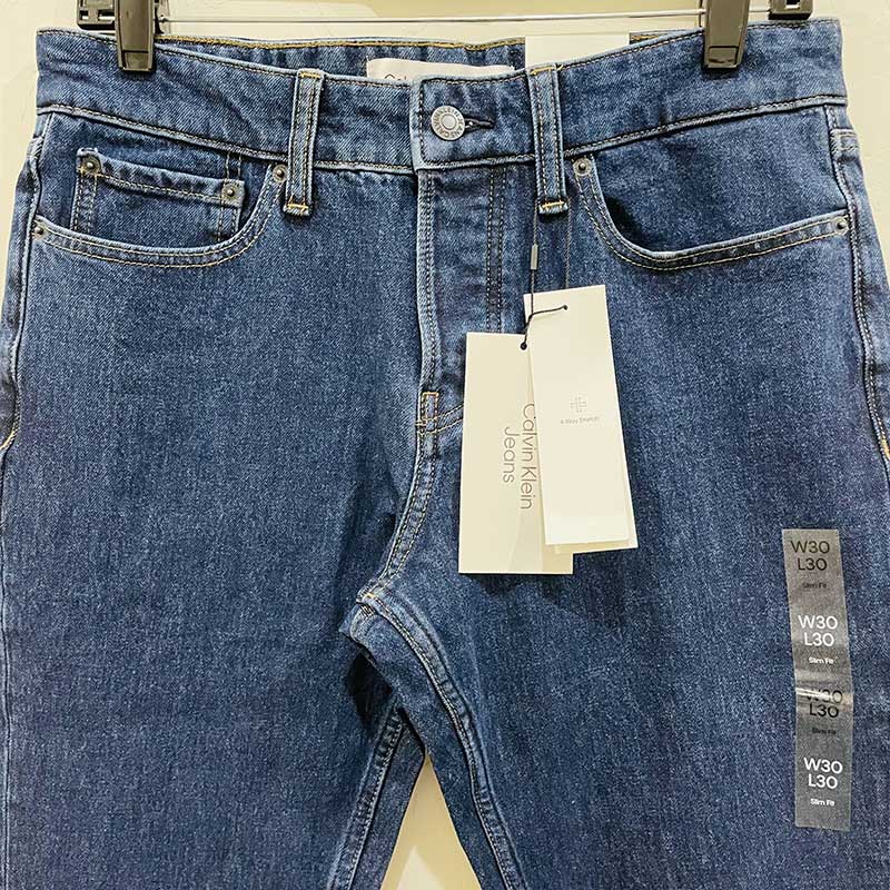 Quần Calvin Klein Jeans Slim Fit, Size 33W/32L - Shop Mùa Xuân