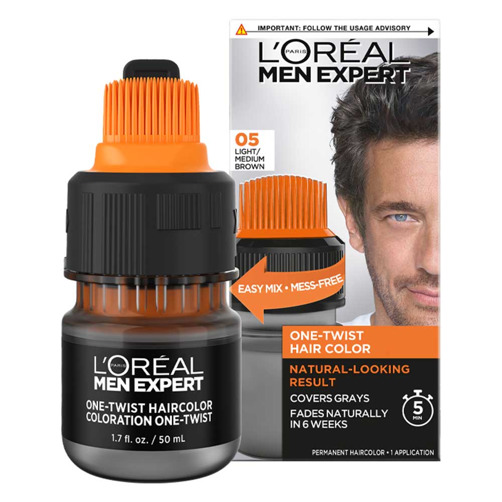 Thuốc nhuộm tóc L'Oréal Men Expert, 05 Light/Medium Brown