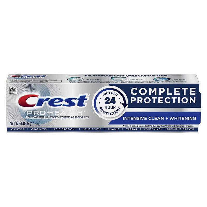 Kem đánh răng Crest Pro-Health Complete Protection Intensive Clean + Whitening, 113g