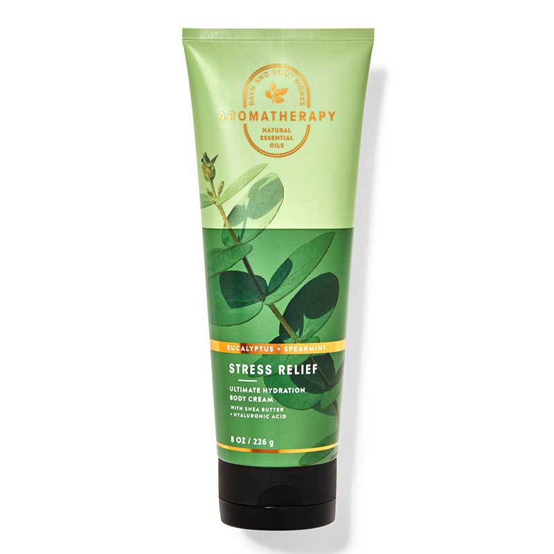 Kem dưỡng da Bath & Body Works Aromatherapy - Stress Relief Eucalyptus + Spearmint, 226g