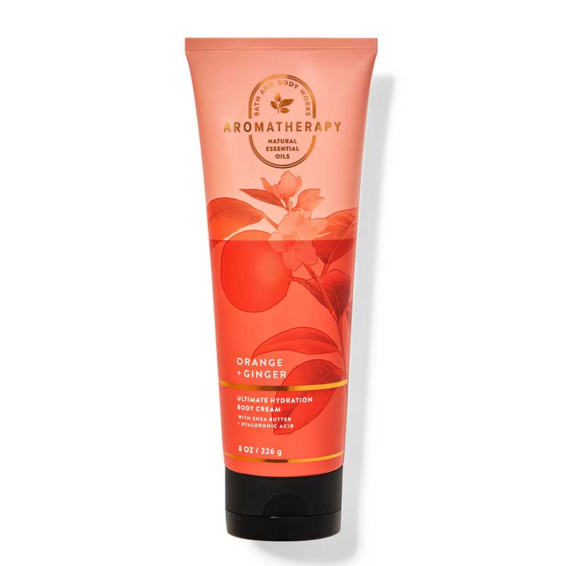 Kem dưỡng da Bath & Body Works Aromatherapy - Orange + Ginger, 226g