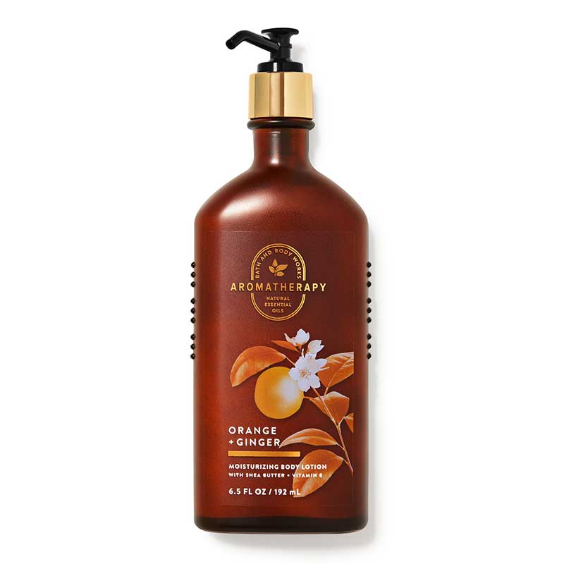 Lotion dưỡng da Bath & Body Works Aromatherapy - Orange + Ginger, 192ml