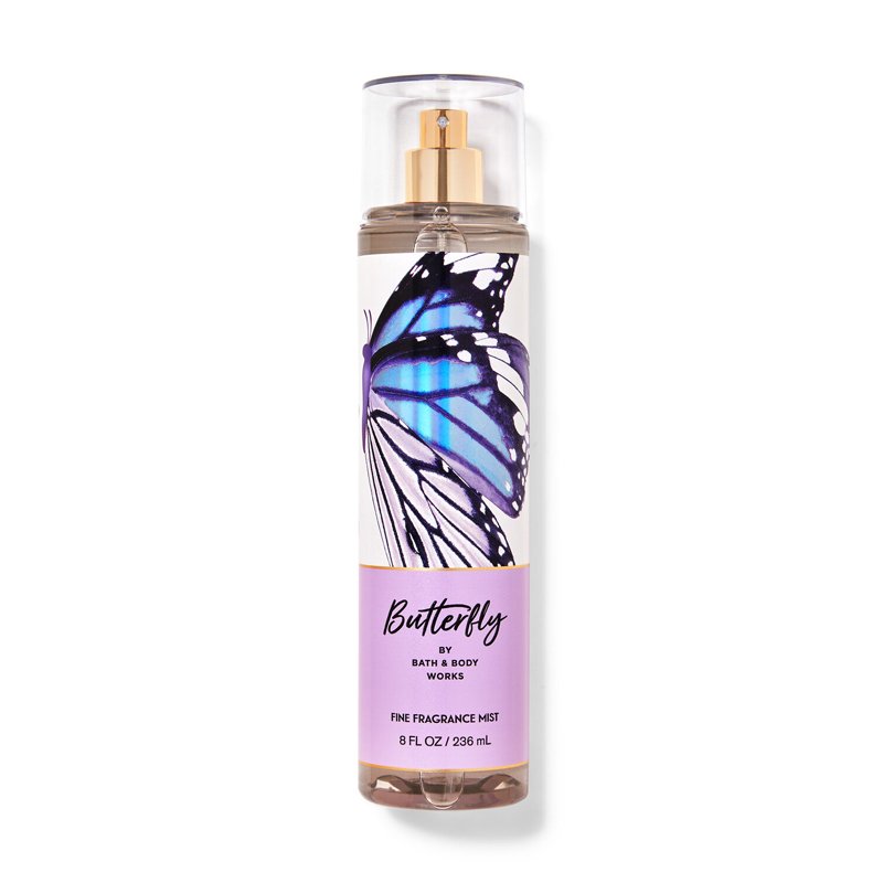 Xịt thơm toàn thân Bath & Body Works - Butterfly, 236ml