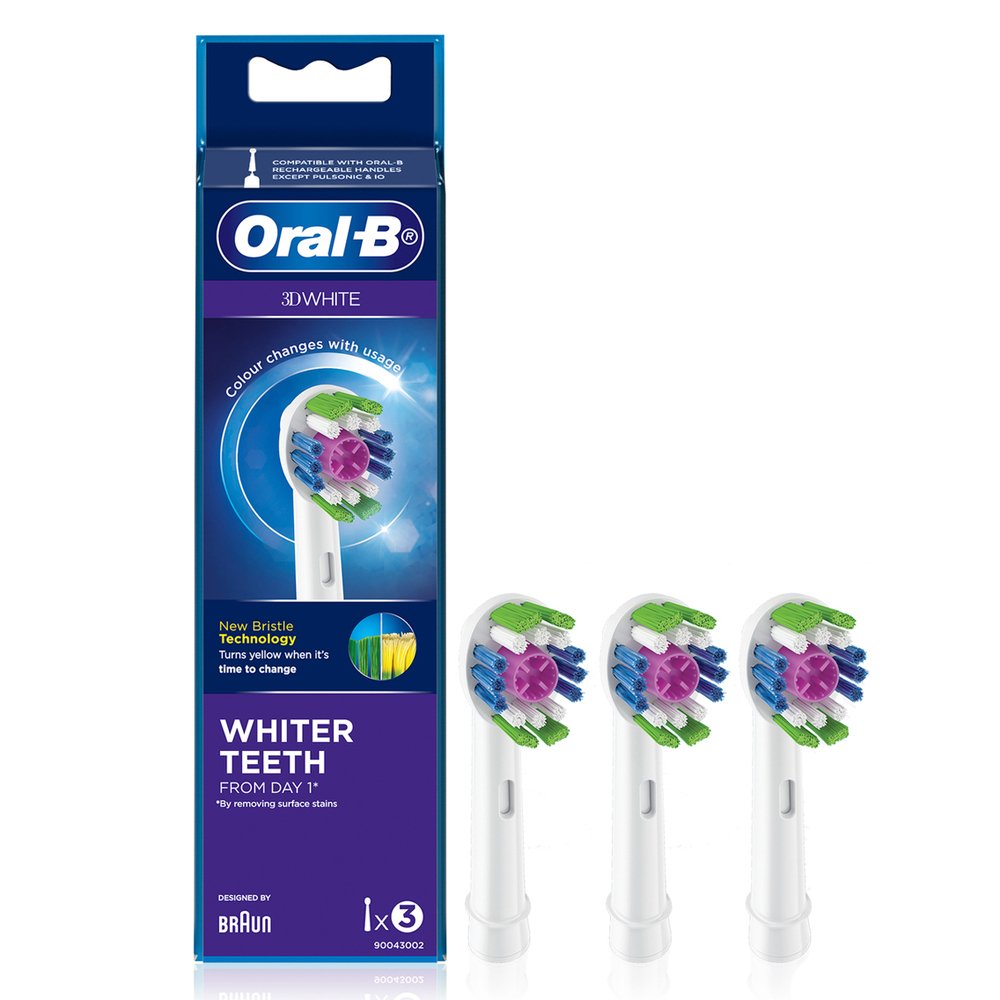 Đầu thay thế Oral-B 3D White - Hộp 3 cái