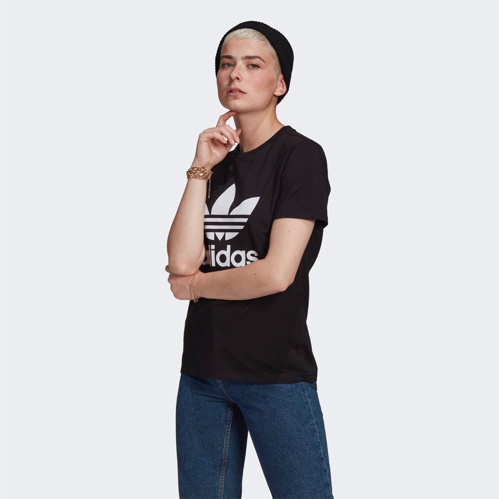 Áo Adidas Adicolor Classics Trefoil Tee T-Shirt - Black, Size XS
