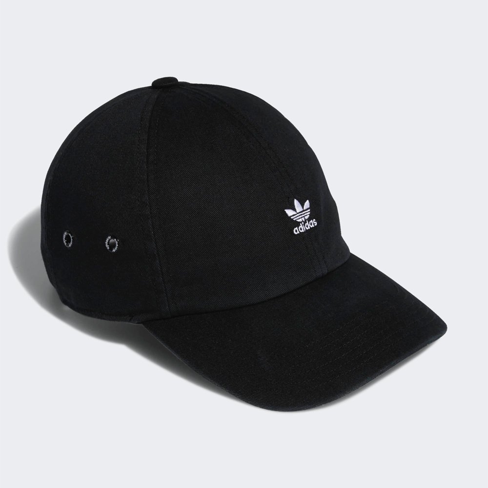 Mũ Adidas Women's Originals Relaxed Mini Logo Cap, Black