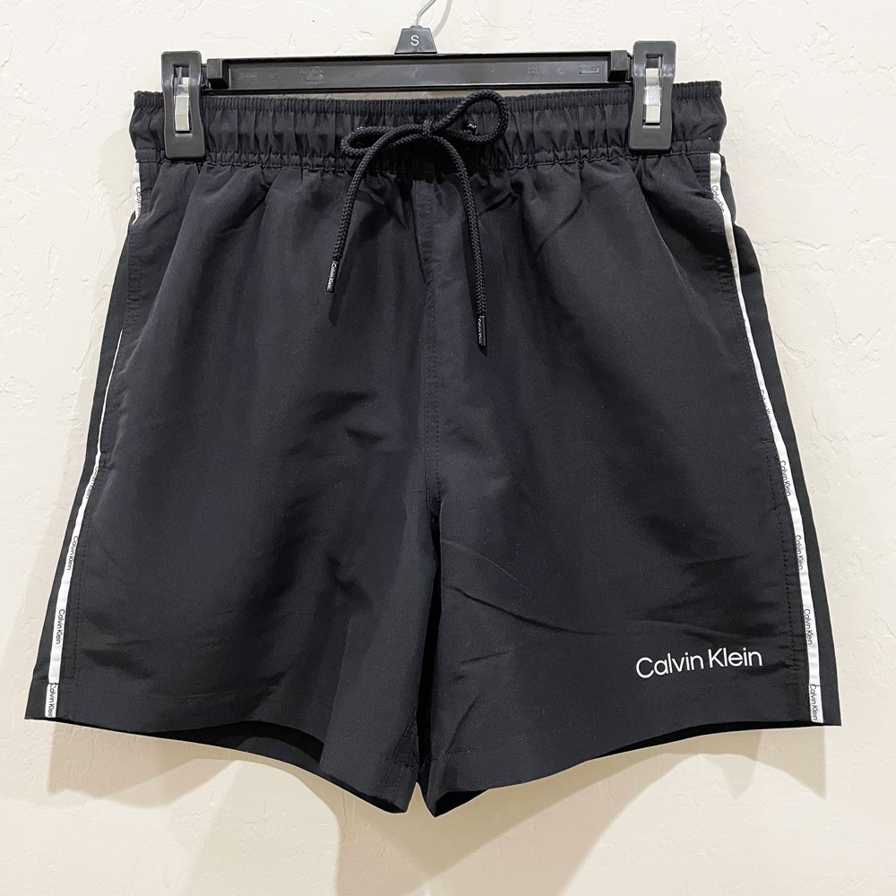 Calvin klein hotsell piping swim shorts
