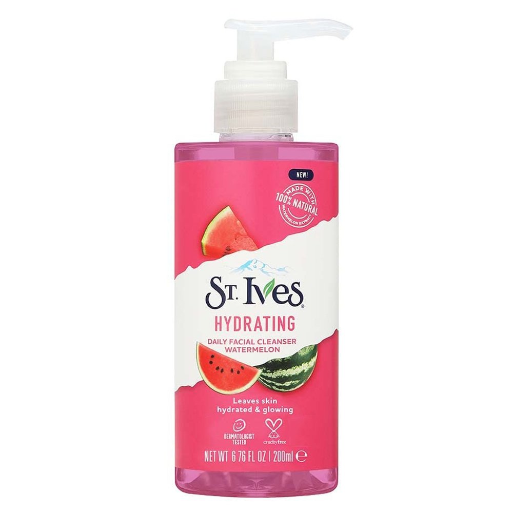 Rửa mặt St.Ives Hydrating Daily Facial Cleanser - Watermelon, 200ml