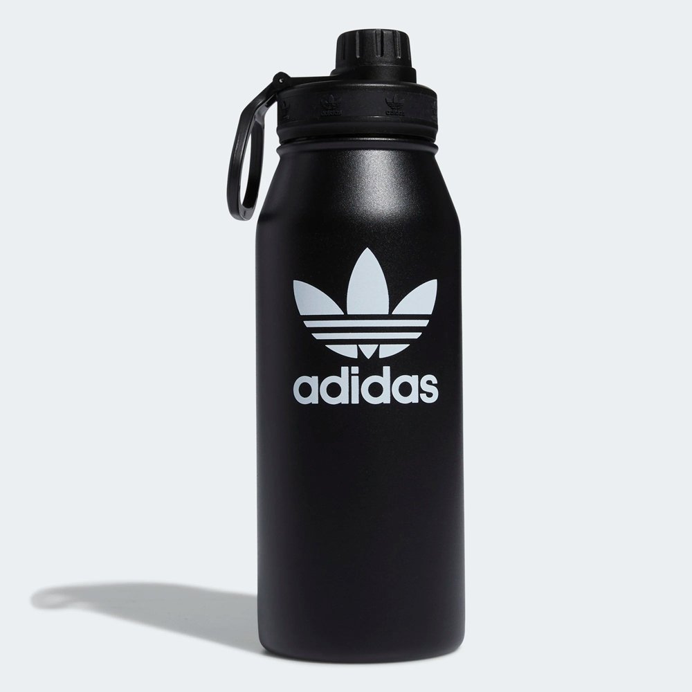 Bình giữ nhiệt Adidas Steel Metal - Black/White, 1L