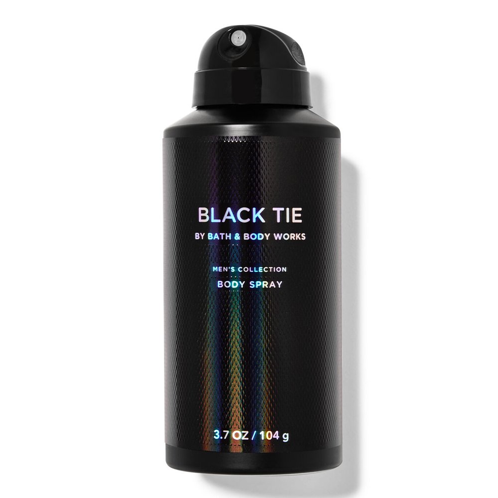Xịt khử mùi toàn thân Bath & Body Works Men's Collection - Black Tie, 104g