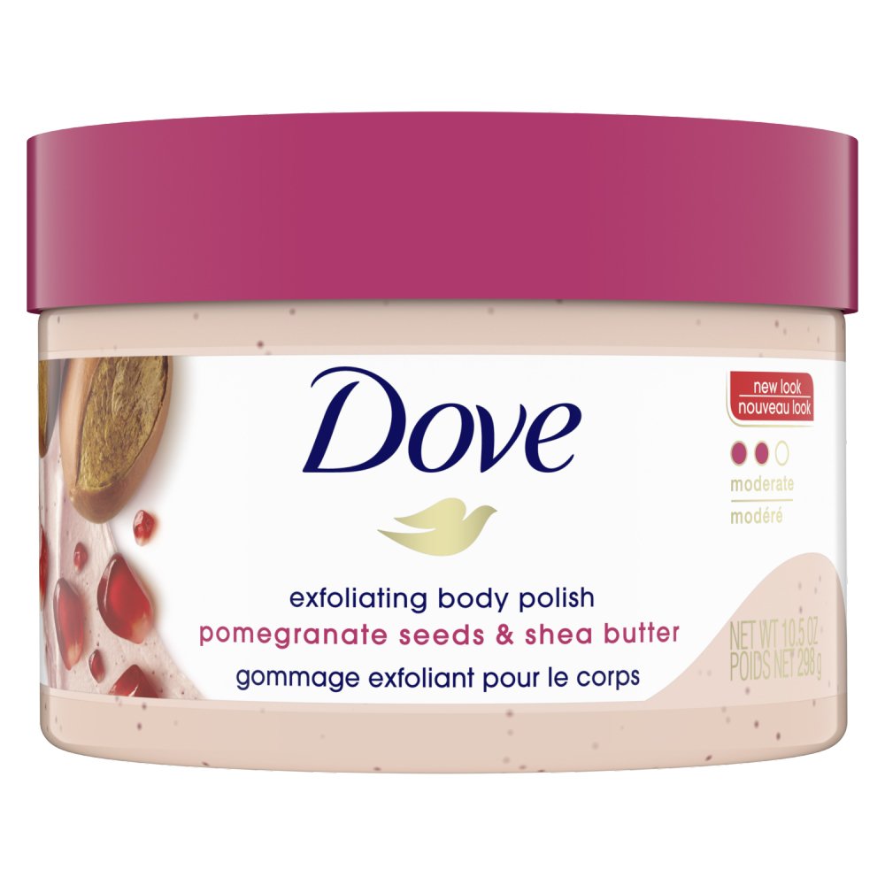 Tẩy tế bào chết Dove Pomegranate Seed & Shea Butter, 298ml
