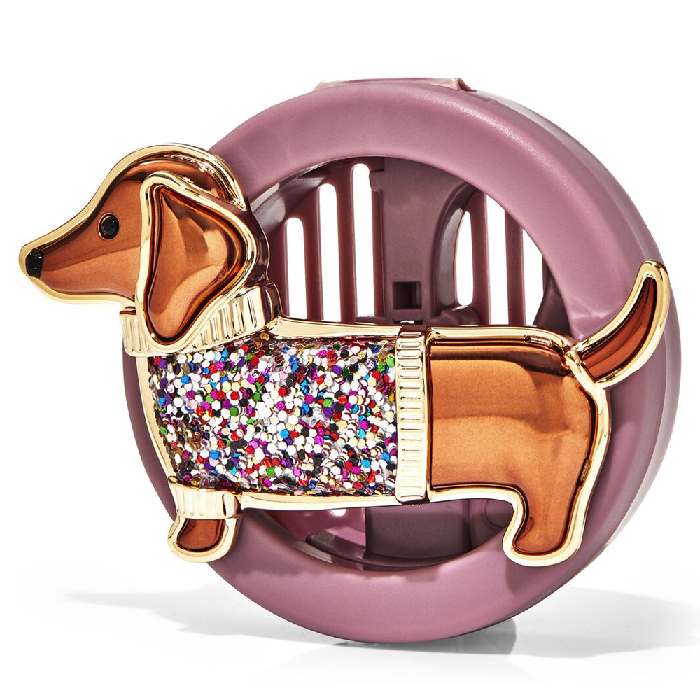 Dụng cụ chứa tinh dầu thơm xe Bath & Body Works Black Soft Touch