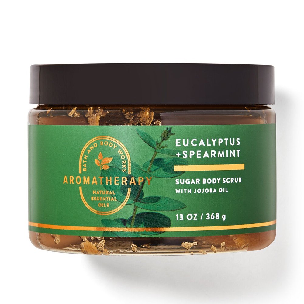 Tẩy tế bào chết Bath & Body Works Aromatherapy - Eucalyptus + Spearmint, 368g