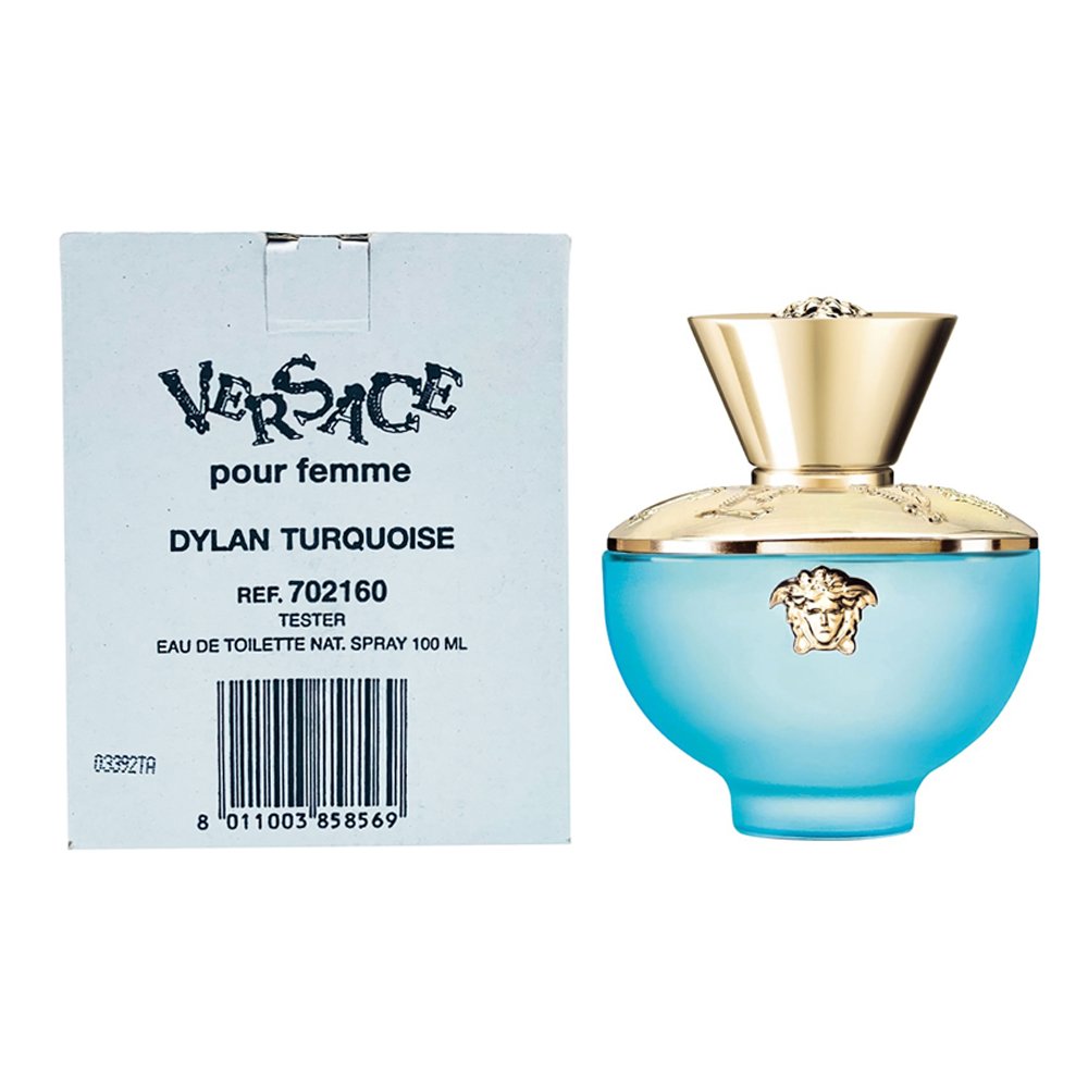 Nước hoa Tester Versace Dylan Turquoise Pour Femme - Eau De Toilette, 100ml