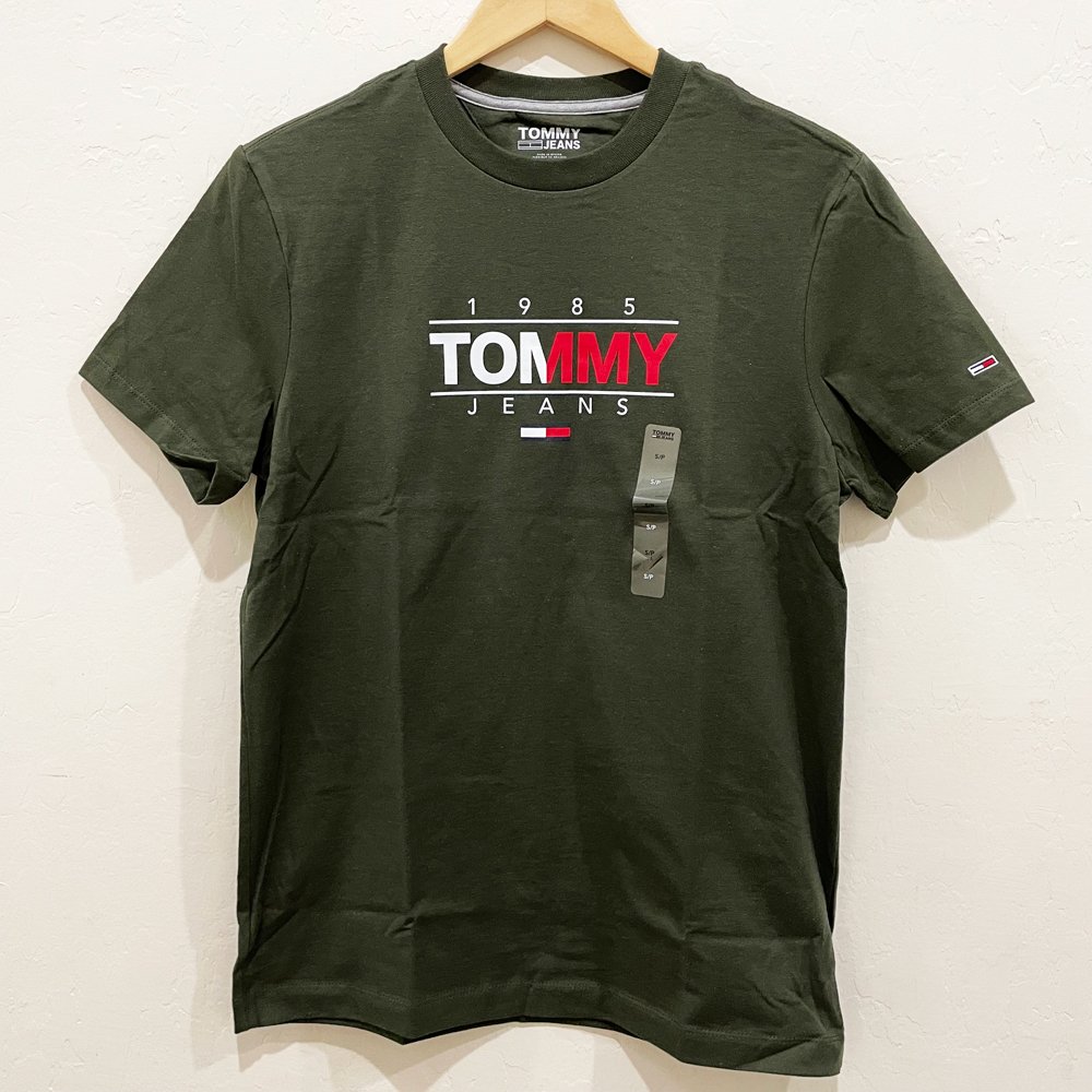 Áo Tommy Jeans Men's Tommy Jeans Essential Graphic - Green, Size M